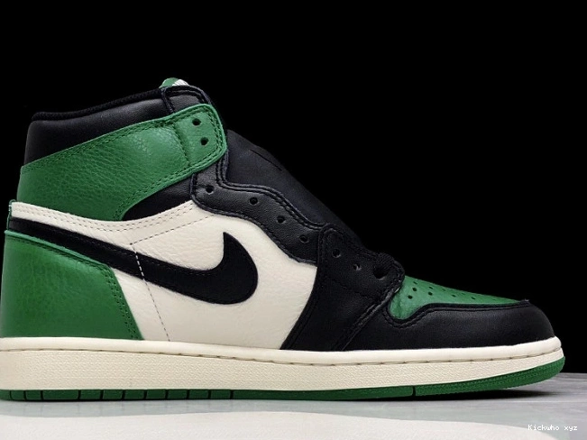 Sail-Black OG High Air NRG Green Jordan Pine 555088-302 1 0707
